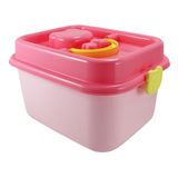 Caixa Organizadora Infantil Rosa Jacki Design Grande