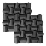Espuma Quadrada Absorvente De Som Decorativa Painel Alpha
