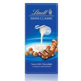 Chocolate Lindt Swiss Classic  Ao Leite Com Avelãs 100g