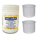 Coalho Halamix Pó 50g Fabricação De Queijos + 2 Formas 1kg