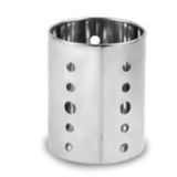 Porta Talheres Escorredor Utensílios Aço Inox 12x15cm Jjb