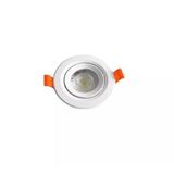 Spot Super Led 7w Lampada Redonda - 2700k Branco Quente