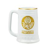 Caneca Branca Porcelana 500ml - Palmeiras