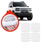 Protetor Maçaneta Silicone Incolor Ford Bronco 2021 A 2023