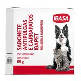Sabonete Ibapet Antipulgas E Carrapatos 80g Ibasa