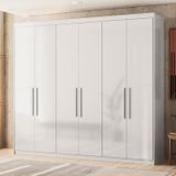 Guarda Roupa Casal 6 Portas 2 Gavetas 100% Mdf London