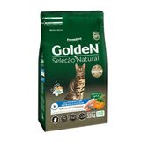 Golden Gatos Seleção Natural Castrados Frango Abóbora 3kg