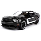 Miniatura Ford Mustang Boss 302 Preto Maisto 1/24