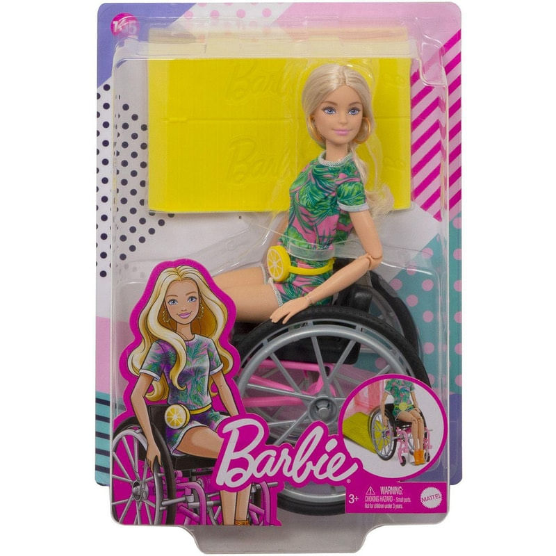 Boneca Barbie Fashionista Loira 169 Mattel FBR37 - Star Brink