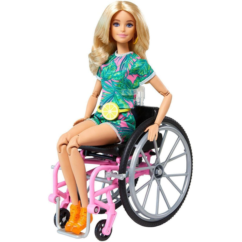 Boneca Barbie Fashionista Loira 169 Mattel FBR37 - Star Brink