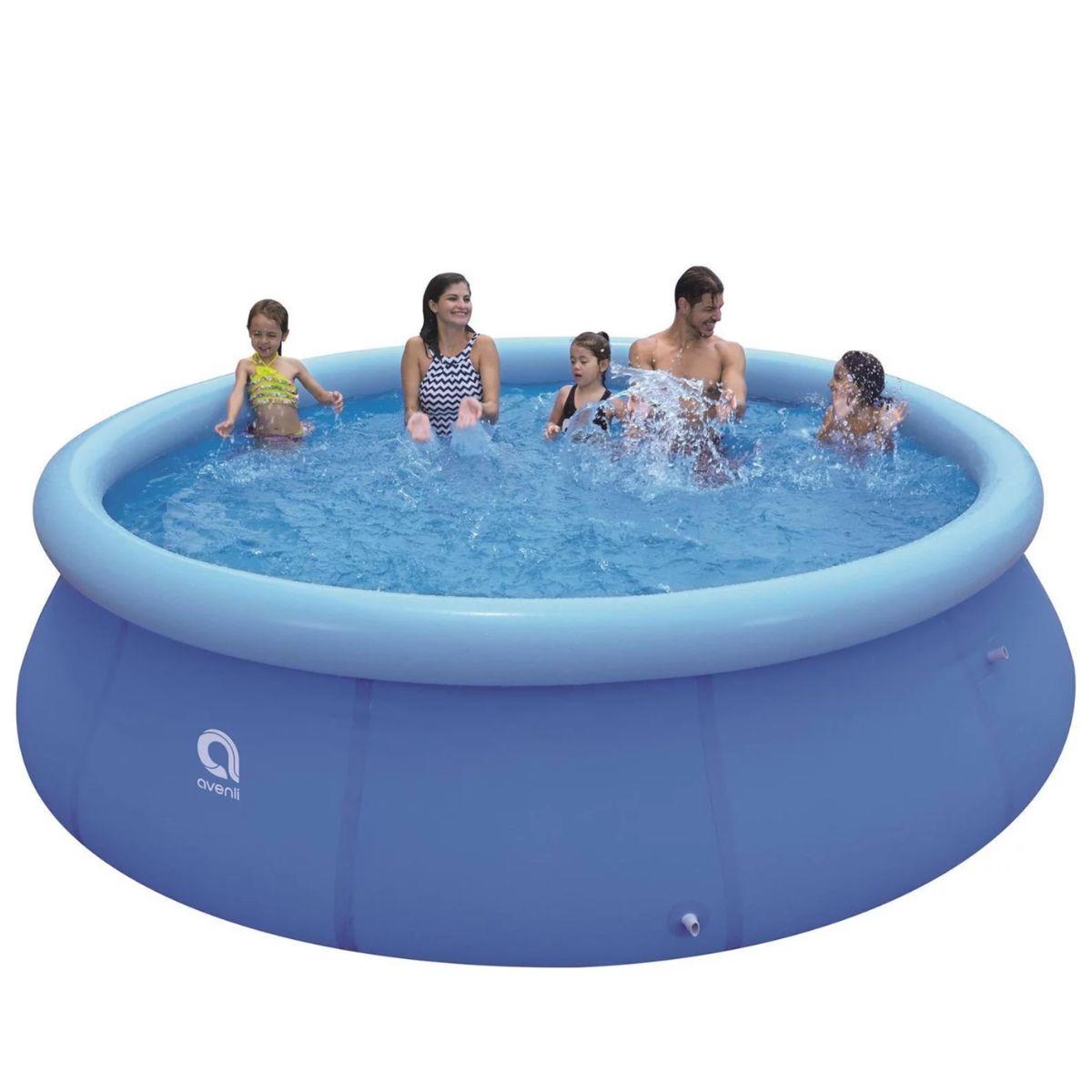 Piscina Inflável Redonda 5377l Prompt Set 3,60m X 76cm Avenli 17794