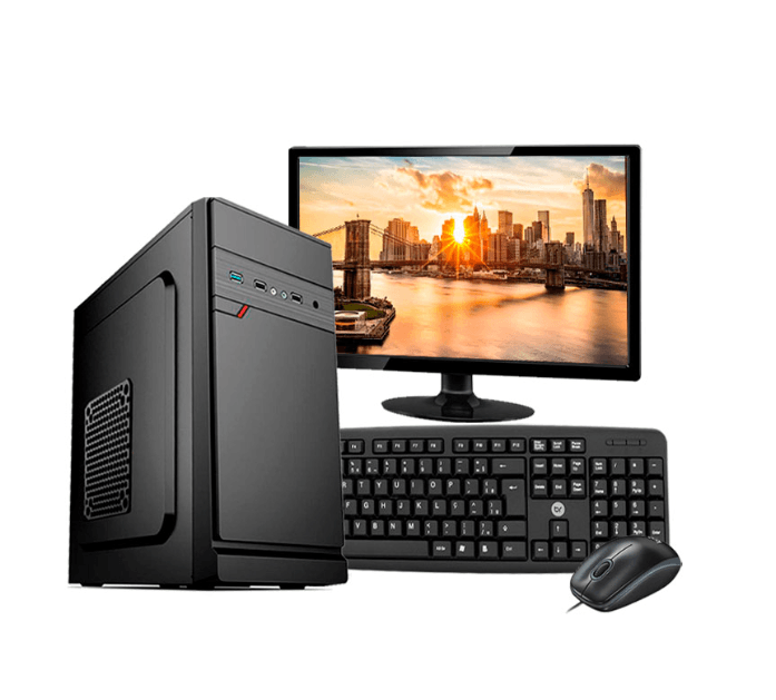 Computador Completo Intel Core I3 8gb Hd 500gb Monitor Wifi