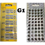 Bateria P/ Relogios G1 Sr621 364/164 1,50v (1 Cart C/ 50)