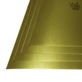 Papel Laminado Dourado 250g A4 20 Folhas