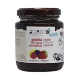 Geleia De Frutas Vermelhas Sem Adição De Açúcar Vd 240g