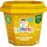 Massa Para Modelar Amarela 150g. Dr Bhorest