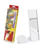 Cortador Legumes Dupla Face Keita - Rodelas/desfiar - Inox