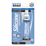 Silicone Acético 50gr Transparente /box Banheiro/vidros/pia
