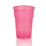 Copo Descartavel Neon Brilha Luz Negra Balada 300ml C/50