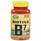 Vitamina B7 60 Cápsulas 500mg Biotina Unilife Vitamins
