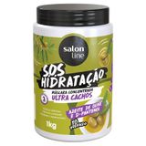 Máscara S.o.s Hidratação Ultra Cachos Salon Line 1kg