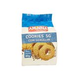 Kit 3 Biscoito Cookies Gergelim Sem Glúten Aminna 75g