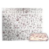 Papel Acoplado Embalagem Frios E Queijo Panificadoras 500u