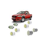 Kit Lâmpada Led Fiat Strada 2009 2010 2011 2012 2013