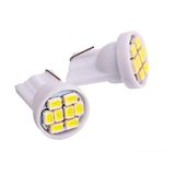 10 Lâmpadas T10 8 Leds Branca Pingo Luz W5w 1026 Automoti