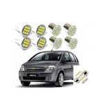 Kit Lâmpada Led Xenon Chevrolet Meriva 2002 A 2012 Blue Lion