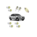 Kit Lâmpada Led Fiat Siena G4 2012 2013 2014 2015 2016