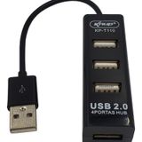 Hub Usb 2.0 4 Portas Kp-t110 - Knup