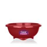 Tigela Bowl Plástico 1,28l Multiuso Vermelho Sr313/3 Sanremo