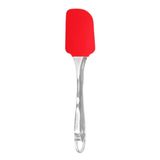 Espatula De Silicone Cabo Plástico Casa Cozinhar Vermelho