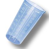 Copo Medidor Graduado Plastico Colorido Dosador 500 Ml