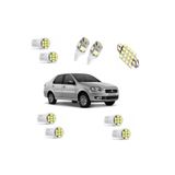 Kit Lâmpada Led Fiat Siena G4 2012 2013 2014 2015 2016
