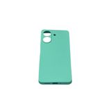 Capa Compatível Para Xiaomi Redmi 13c Veludo Verde-água