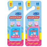 Fio Dental Infantil Peppa Pig Tutti Frutti 25m - Dentalclean