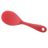 Colher P/arroz De Silicone Vermelha 22cm X 7cm