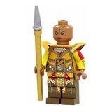 Boneco Blocos De Montar Okoye Vingadores Pantera Negra