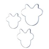 Cortadores Biscoito E Pão Inox - 3 Peças 5cm, 6cm, 7cm