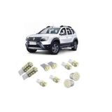 Kit Lâmpadas Led Pingo Teto Re Renault Duster Envio Imediato