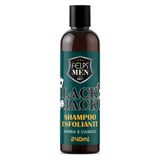 Shampoo Esfoliante Black Jack Felps Men Barba E Cabelo 240ml