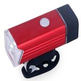 Farol De Bike Em Aluminio Usb Recarregavel 180 Lumens