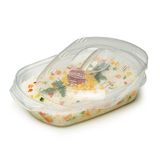 Travessa Arroz Com Tampa Para Microondas 1,5 L