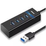 Hub Adaptador Usb Extensor 4 Portas 3.0 Teclado Mouse 30cm