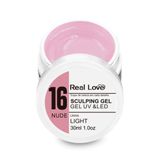 Gel Real Love Sculpting Gel 30ml Unhas 16 Nude