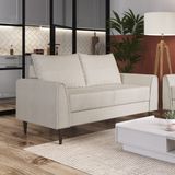 Sofá 2 Br 0,15 2 Ass 0,55 Bienna 2 Lugares. Bipartido Off White