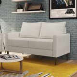 Sofá 2 Br 0,8 2 Ass 0,55 Fideris 2 Lugares. Bipartido Off White