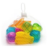 10 Cubos De Gelo Artificial Colorido Reutilizável